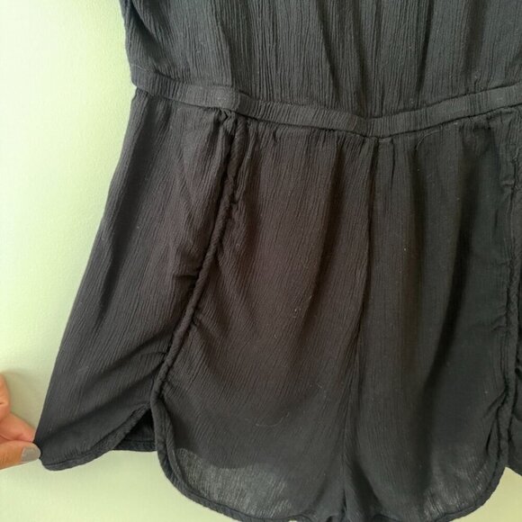Urban Outfitters | Staring At Stars Black Romper - Size M - Picture 3 of 10